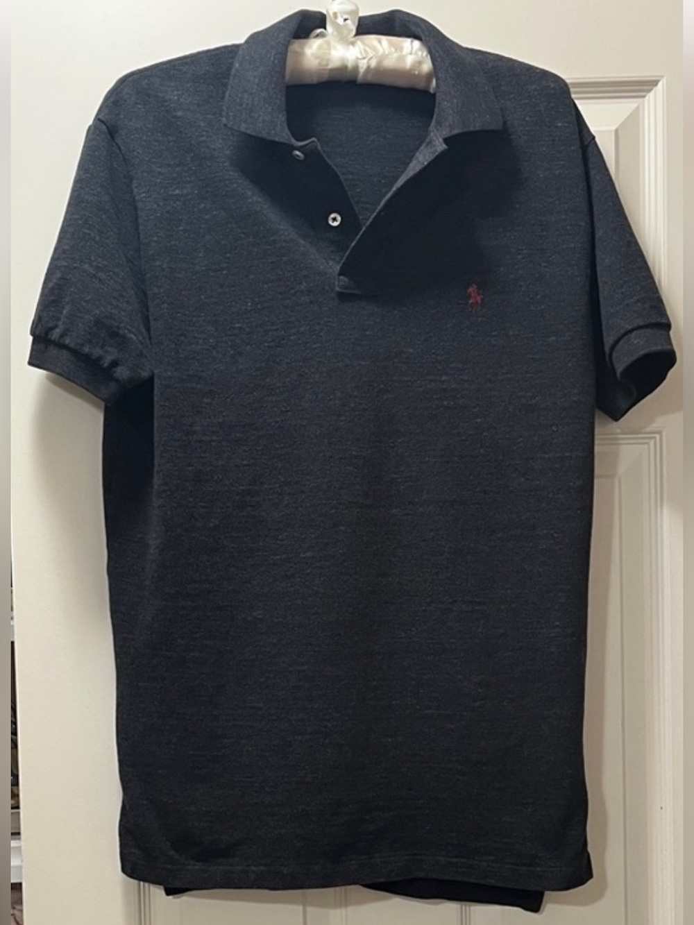 Polo Ralph Lauren Dark Charcoal Gray Short Sleeve Shirt
